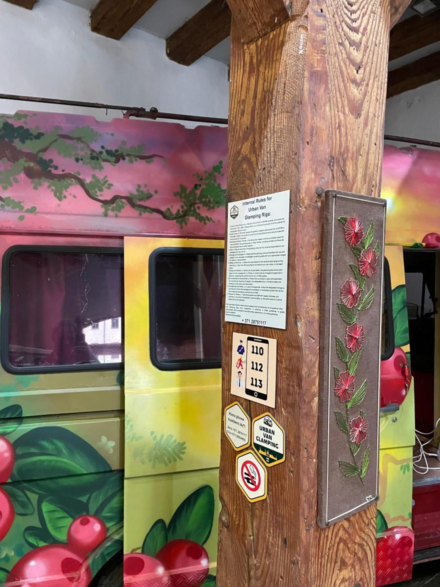Urban Van Glamping Рига Экстерьер фото