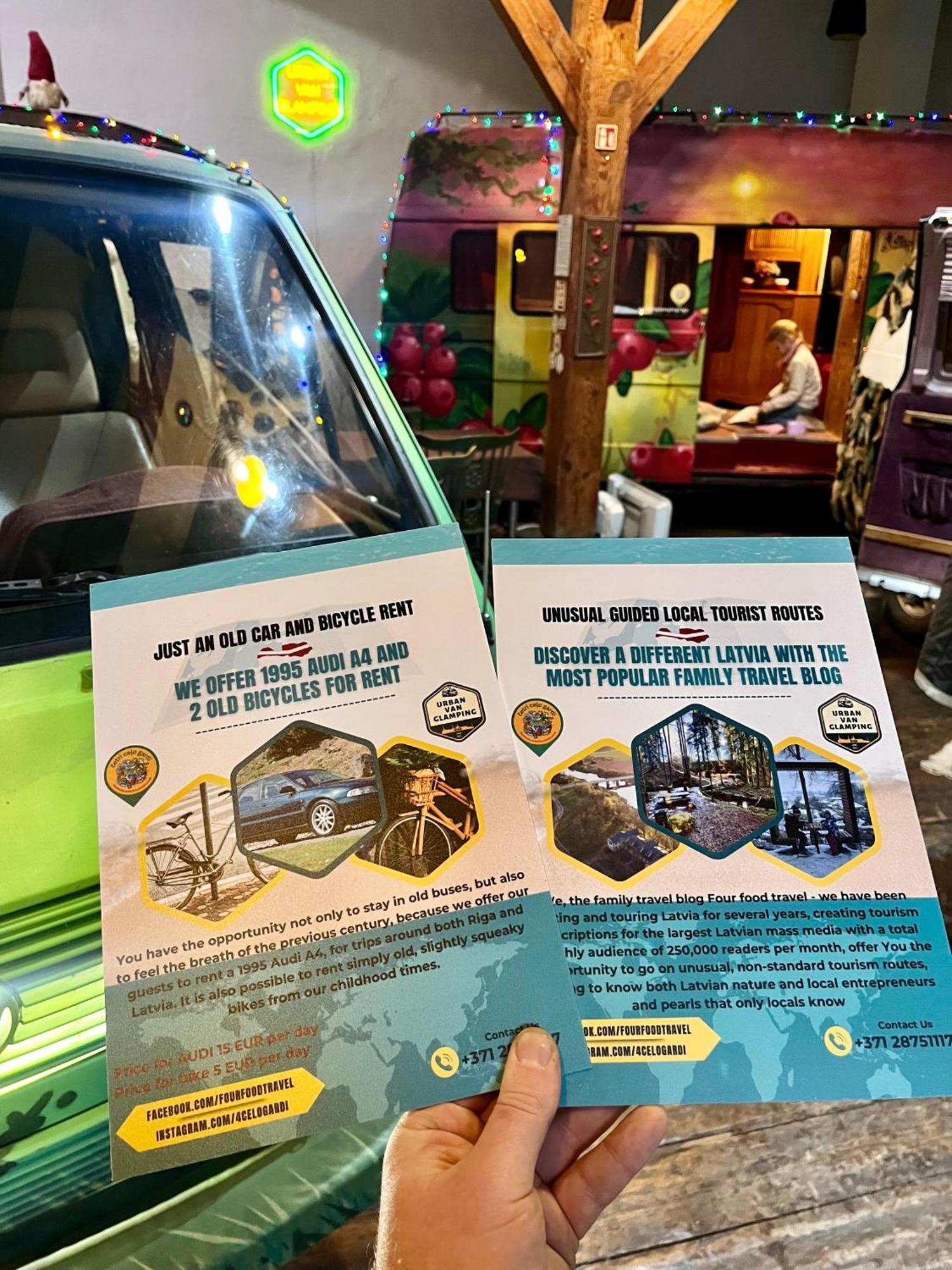 Urban Van Glamping Рига Экстерьер фото